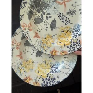 Anthropologie Garden Palette salad plates, set of 6